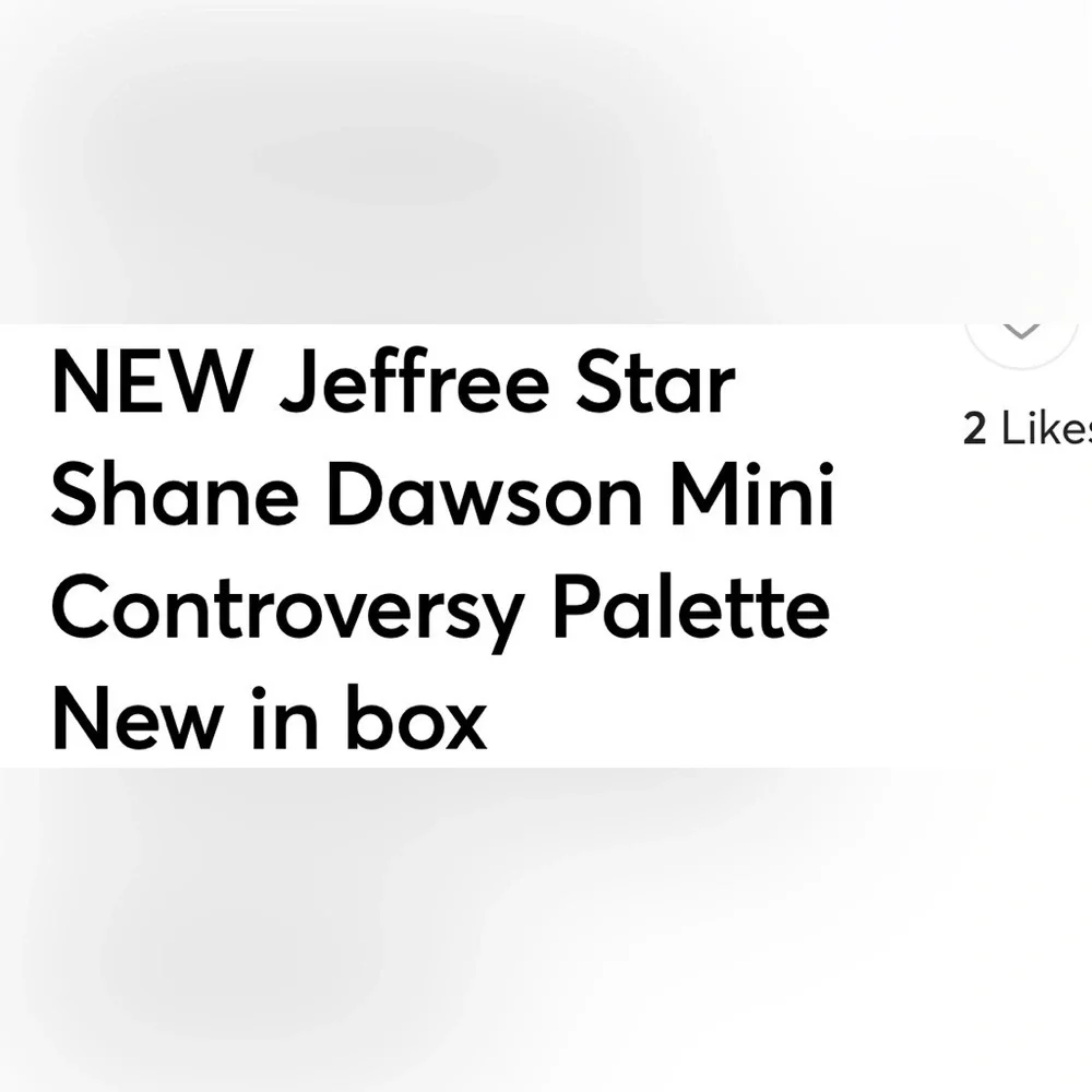 NIB Jeffree Star Mini Controversy 🌸🪻🌺
